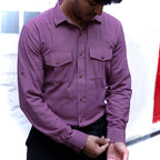 Mauve Double Pocket
