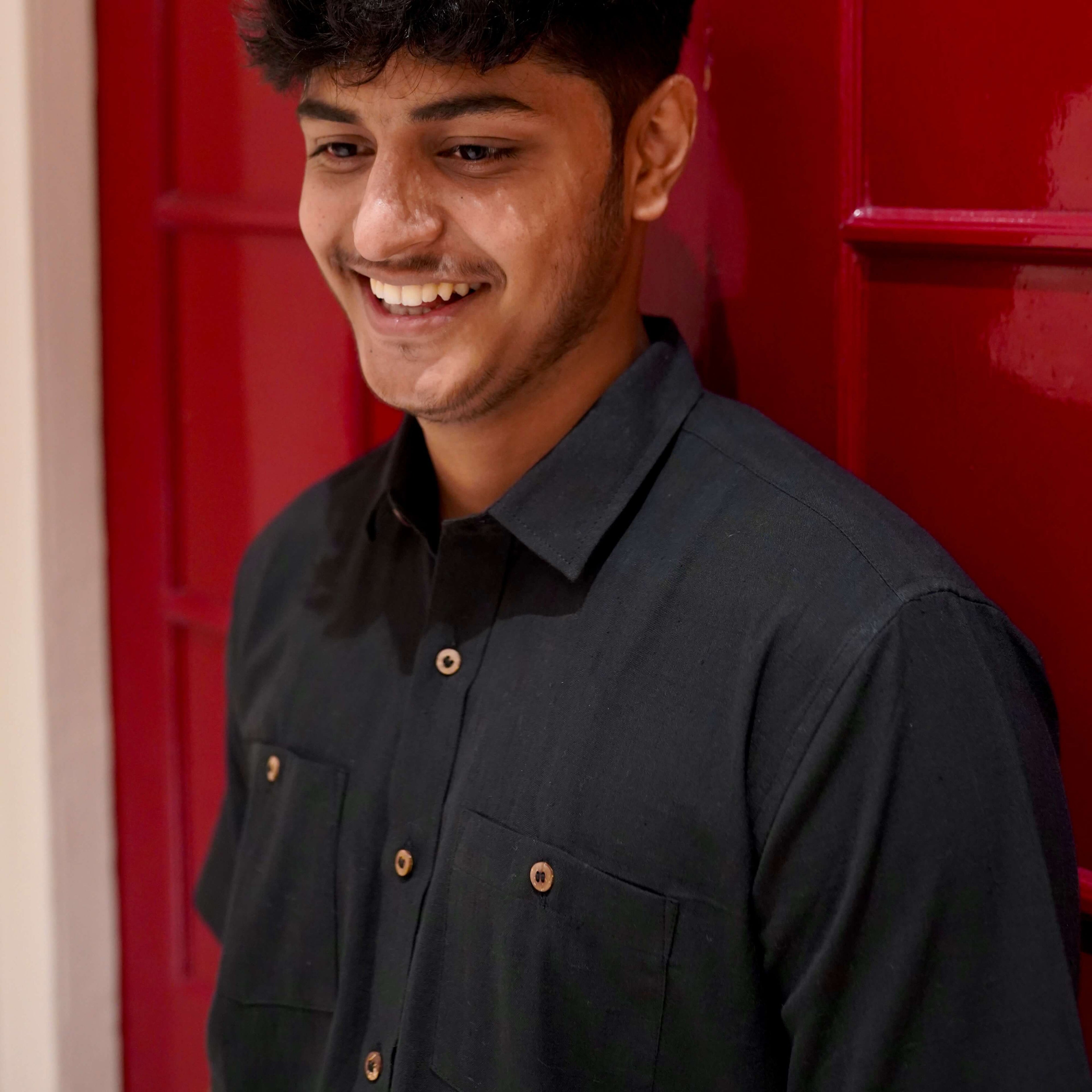 The Half-Sleeve Khadi Shirt: Engineered for Effortless Cool in Indian Summers.